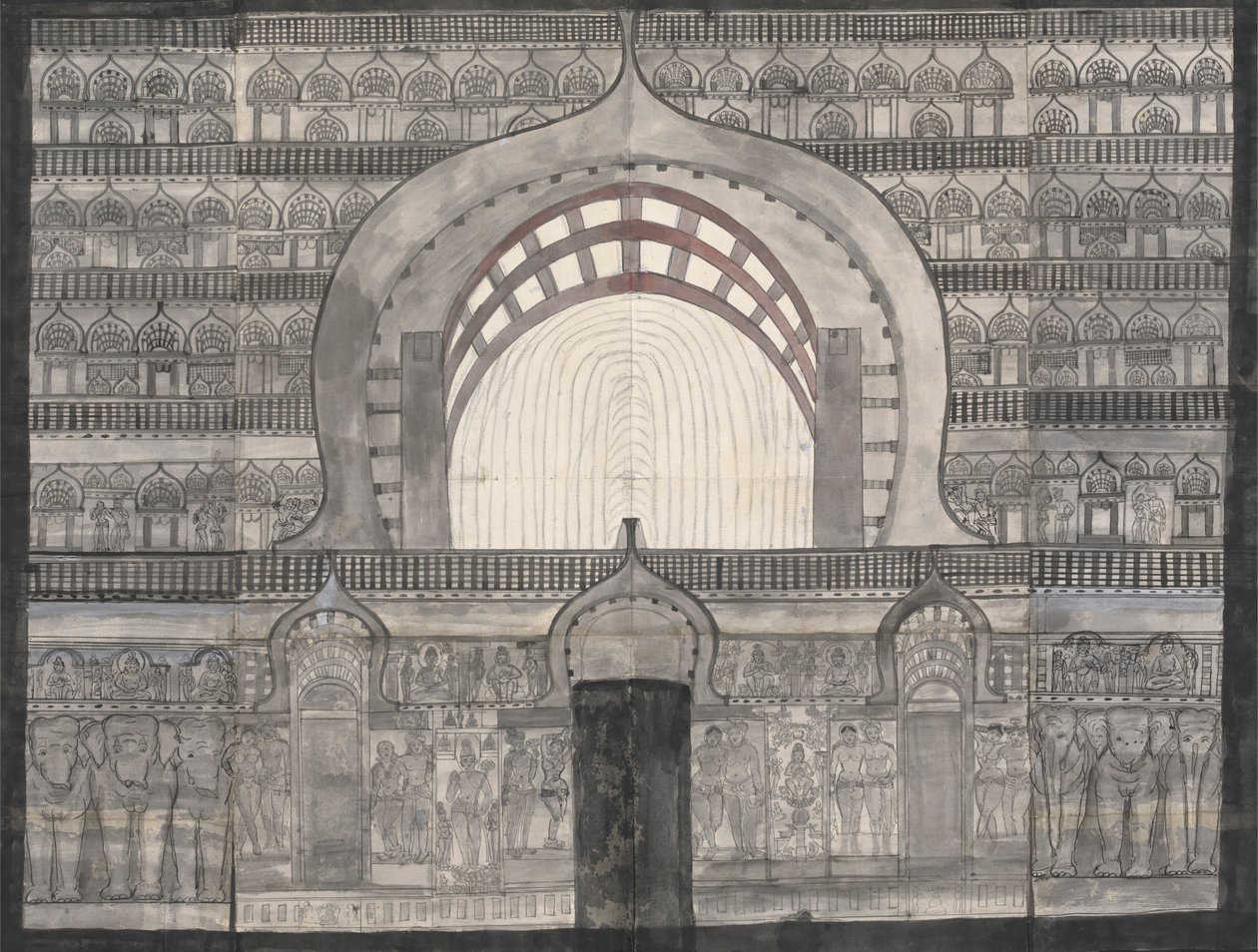 Der Tempel von Ekvera von Gangaram Chintaman Tambat