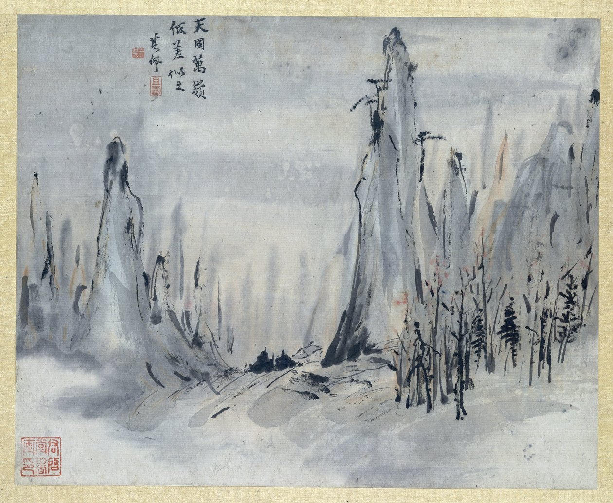 Malerei von Gao Qipei