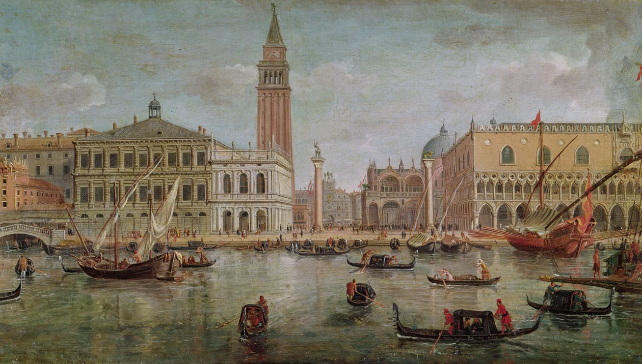 Ansicht von Venedig, 1719 von Gaspar van Wittel