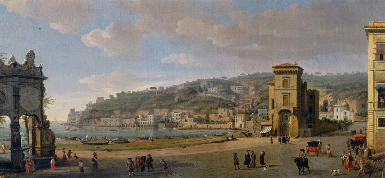 Ansicht von Neapel von Gaspar van Wittel