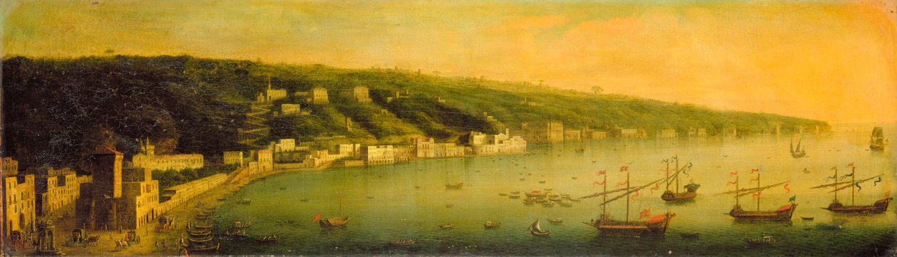 Die Bucht von Neapel von Gaspar Butler