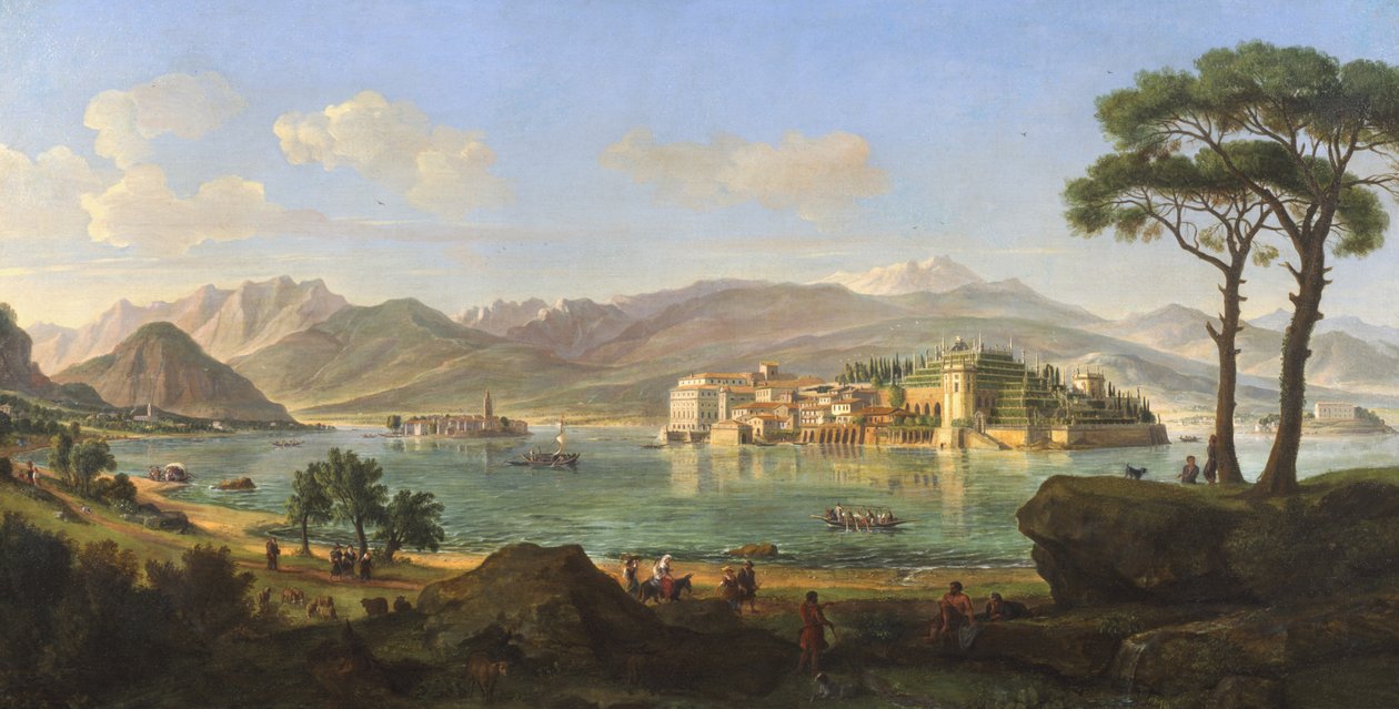 Borromäische Inseln von Gaspar van Wittel
