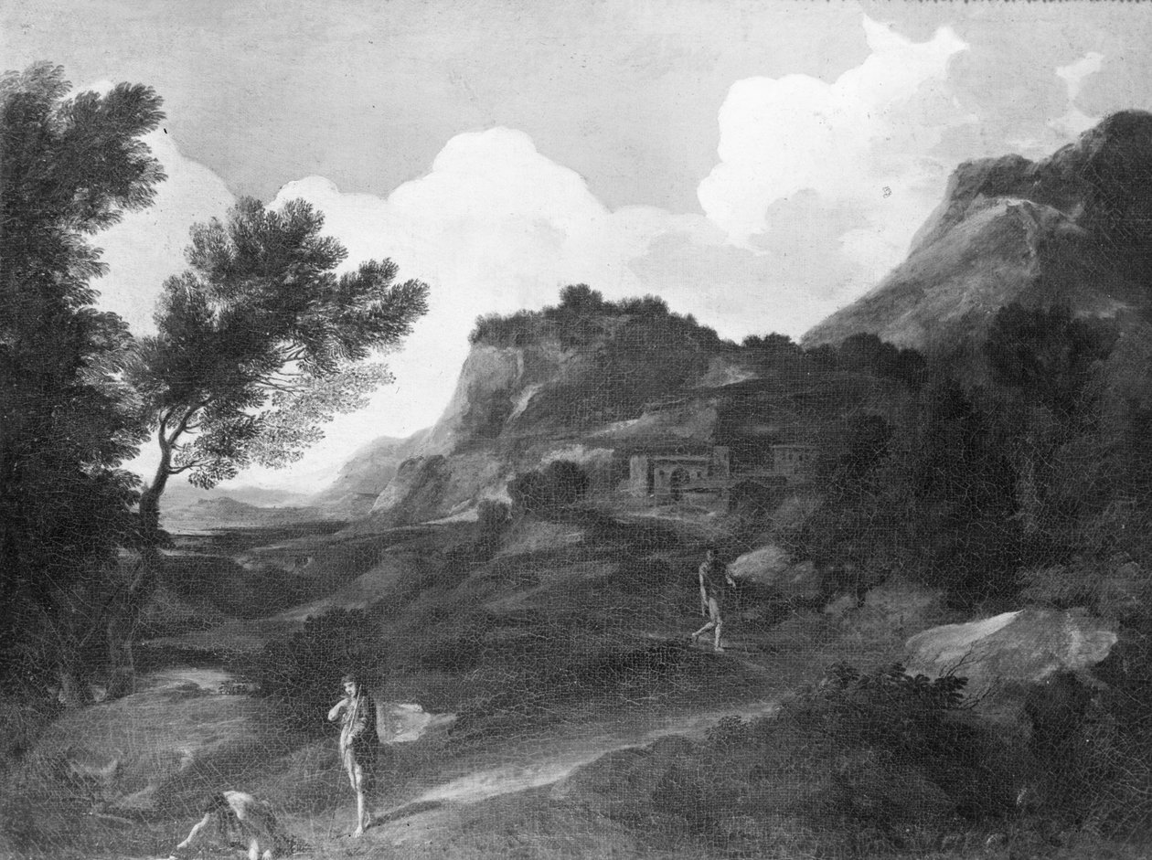 Gebirgslandschaft von Gaspard Poussin Dughet
