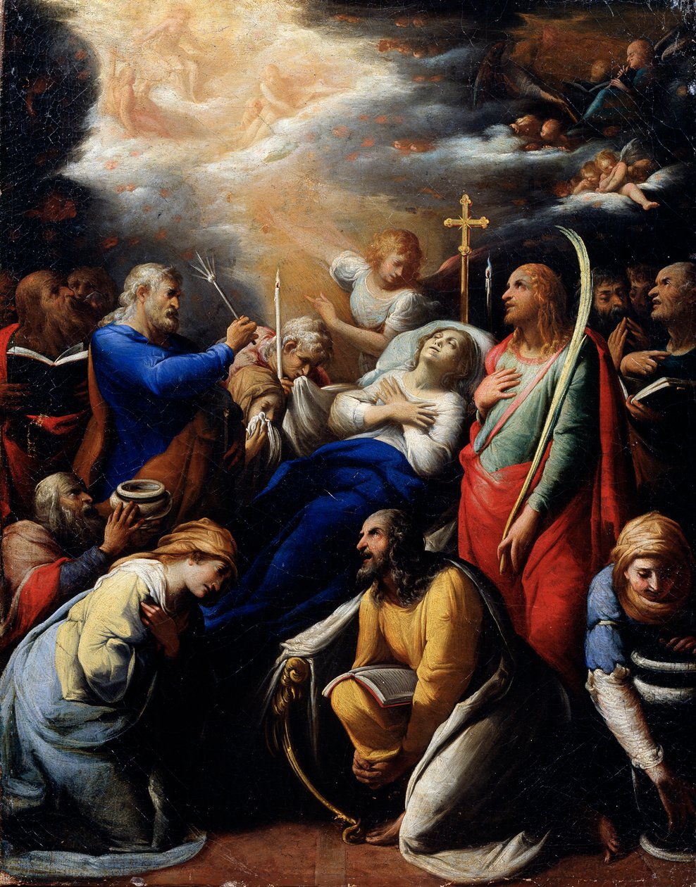 Der Tod der Jungfrau, 1612 von Gaspard Gailius