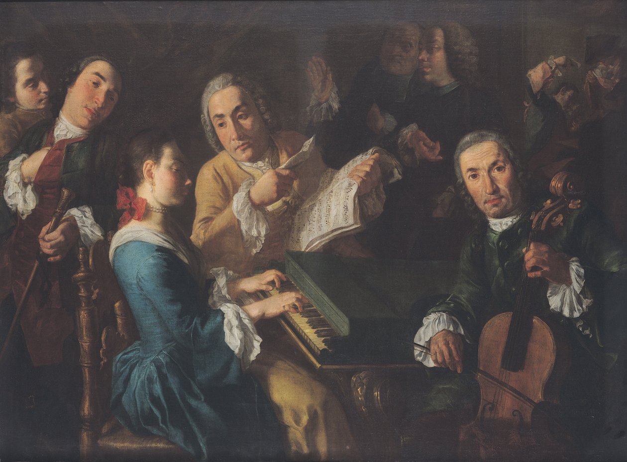 Das Konzert, ca. 1755 von Gaspare Traversi