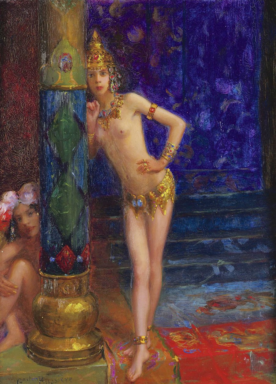 Zwei Tänzer von Gaston Bussiere