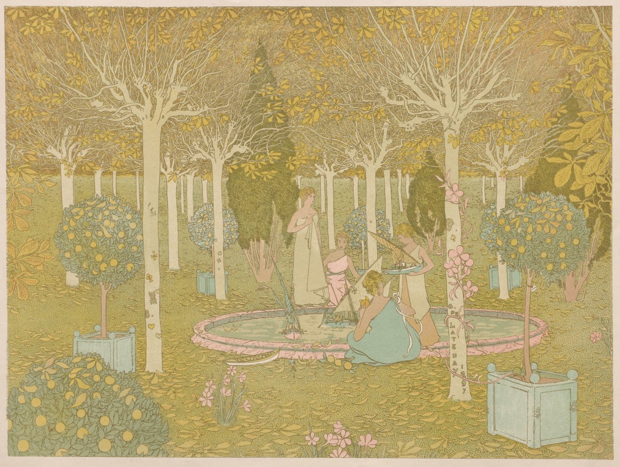 Der Park von Gaston de Latenay