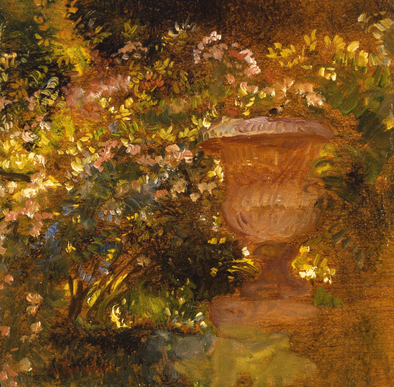Gartenszene von Gaston de la Touche