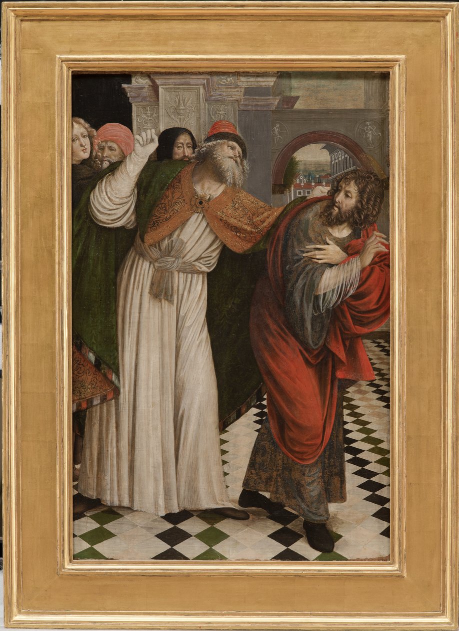 Joachim wird aus dem Tempel vertrieben von Gaudenzio Ferrari