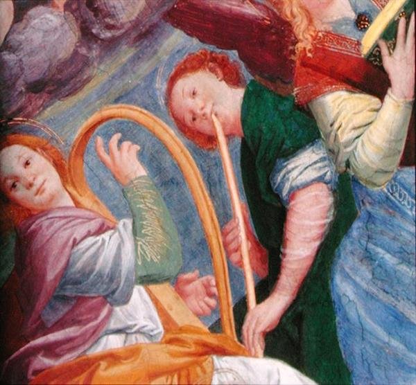 Das Konzert der Engel von Gaudenzio Ferrari