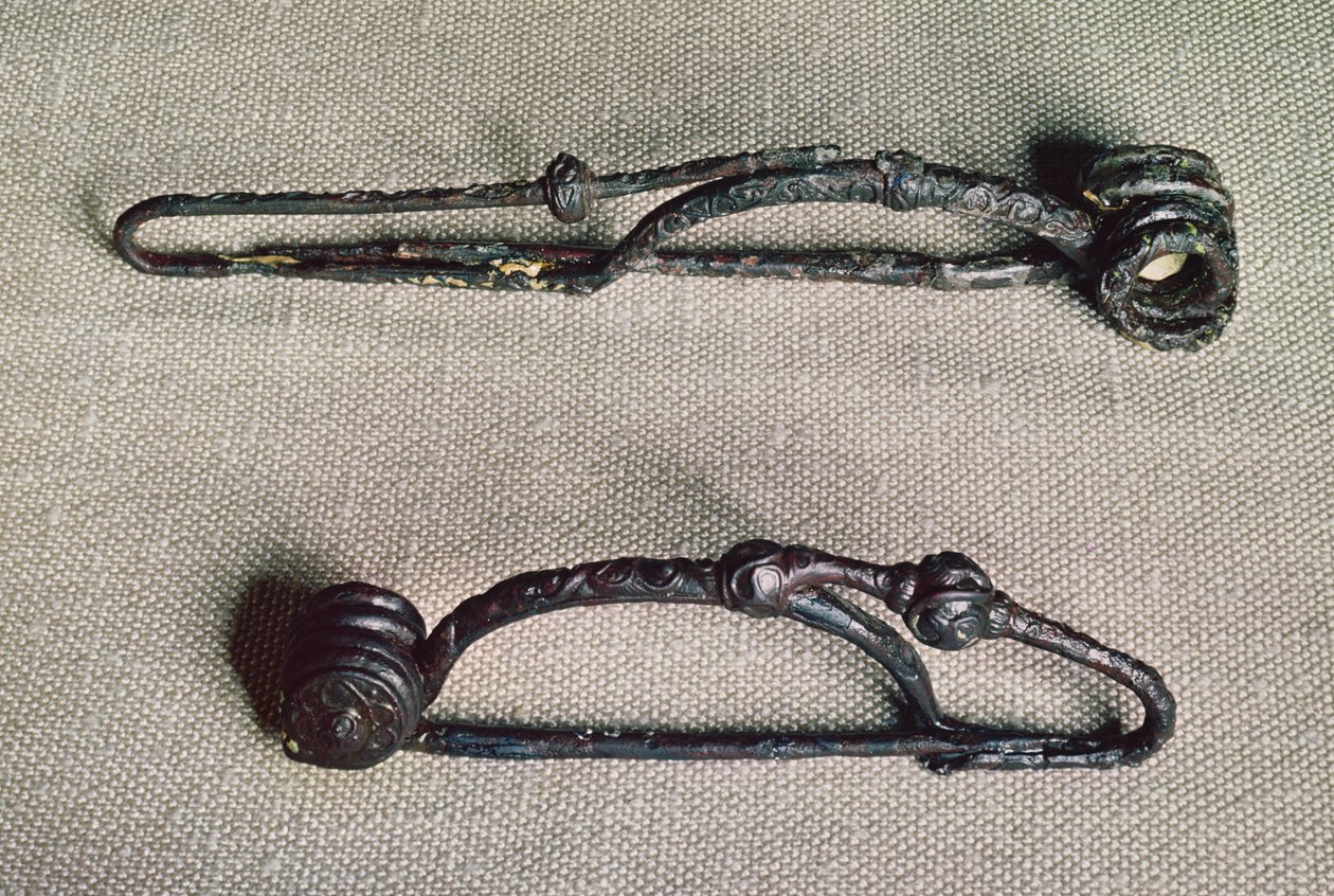 Verschlüsse, Tene II (ca. 300-120 v. Chr.) von Gaulish