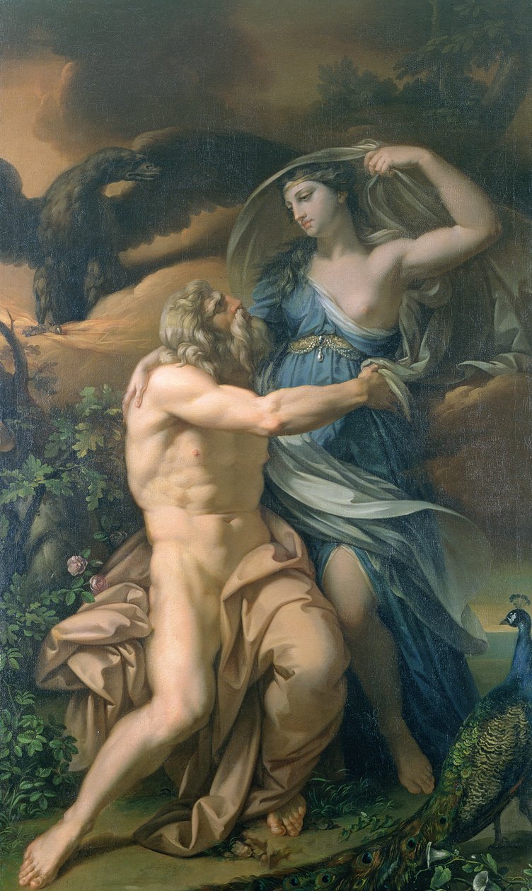 Juno und Jupiter von Gavin Hamilton