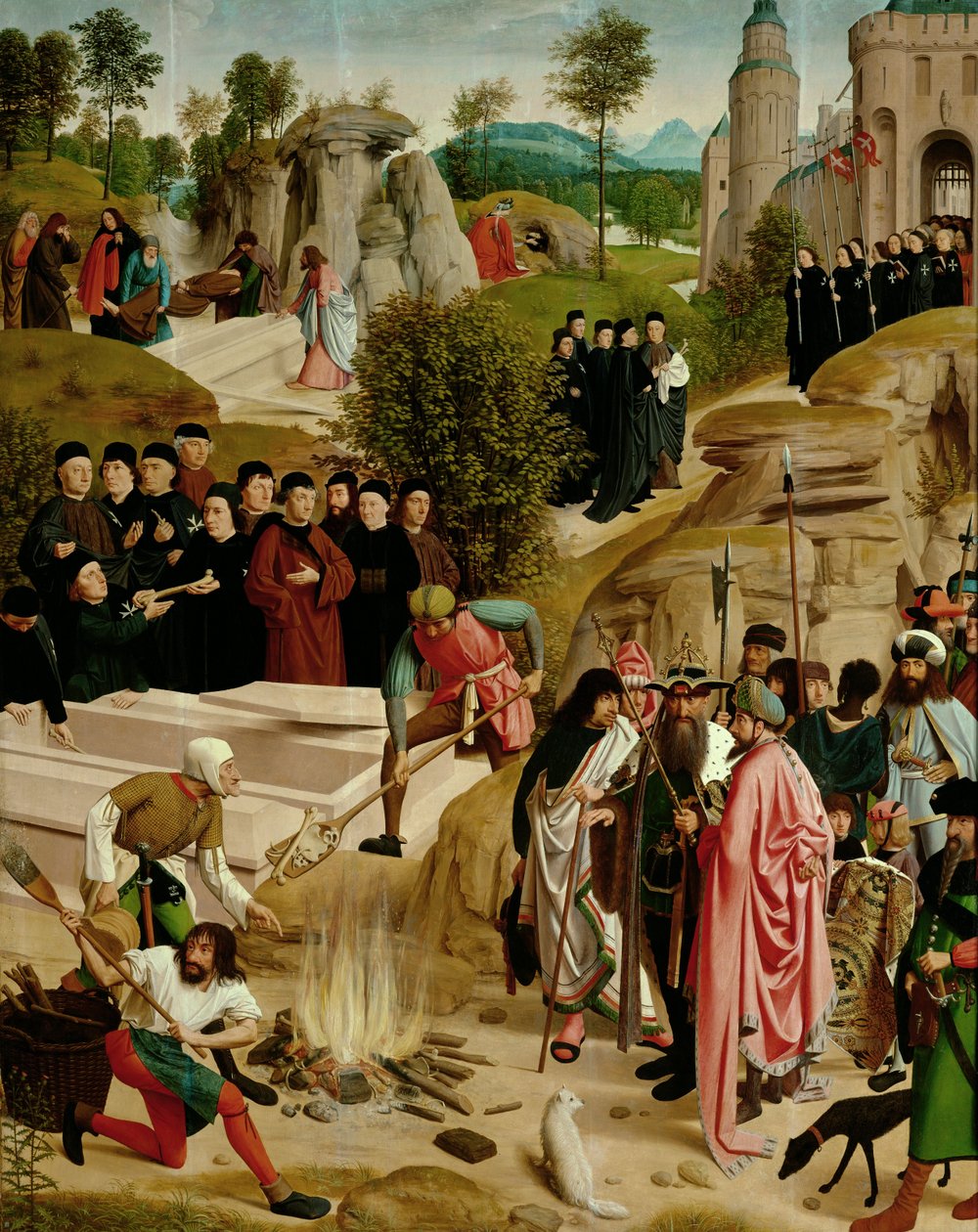 Legende der Reliquien von Johannes dem Täufer von Geertgen Tot sint Jans