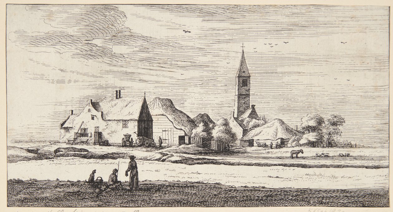 Aussicht auf Spaarnwoude von Geertruyt Roghman