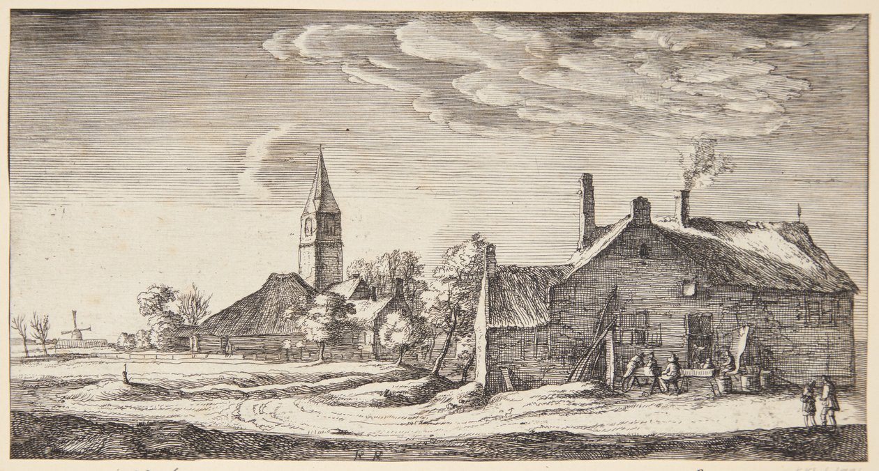 Aussicht auf Spaarnwoude von Geertruyt Roghman