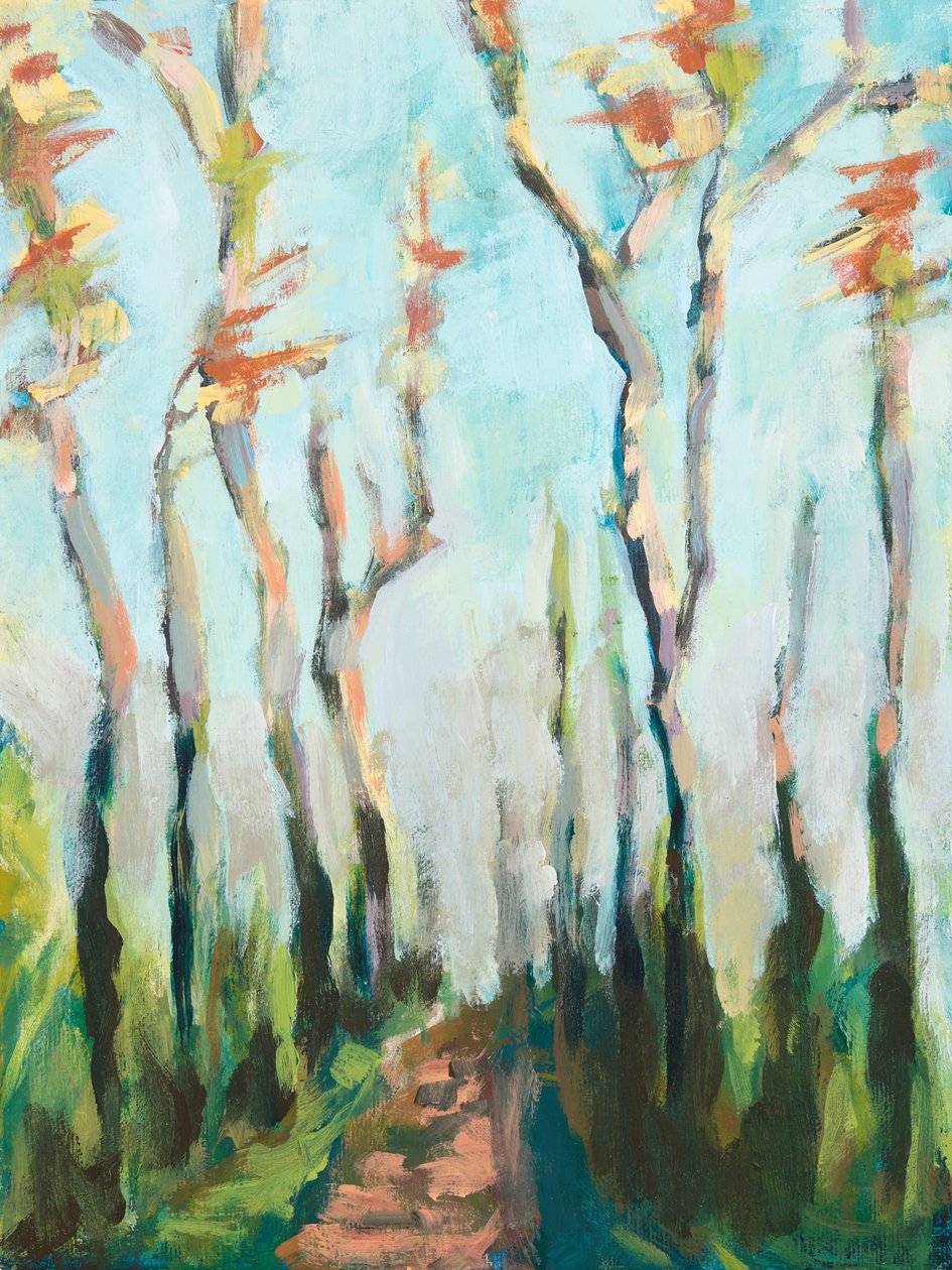 Herbst-Buchenwald, 2018 von Genevieve French