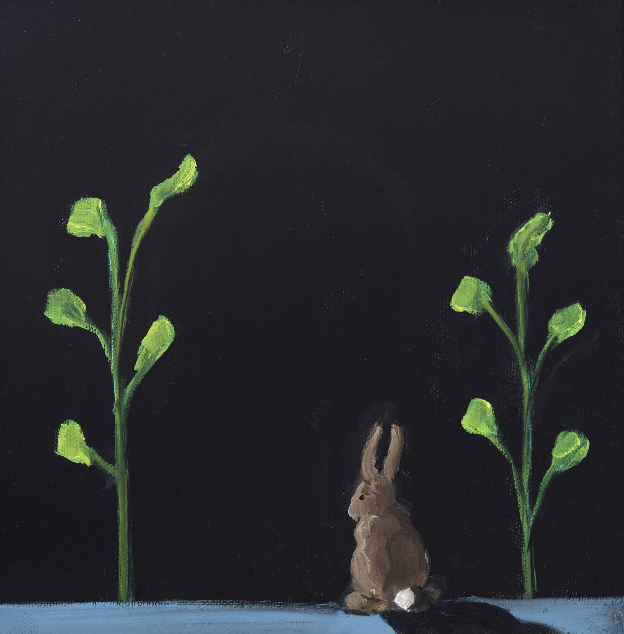 Nachthase, 2019 von Genevieve French