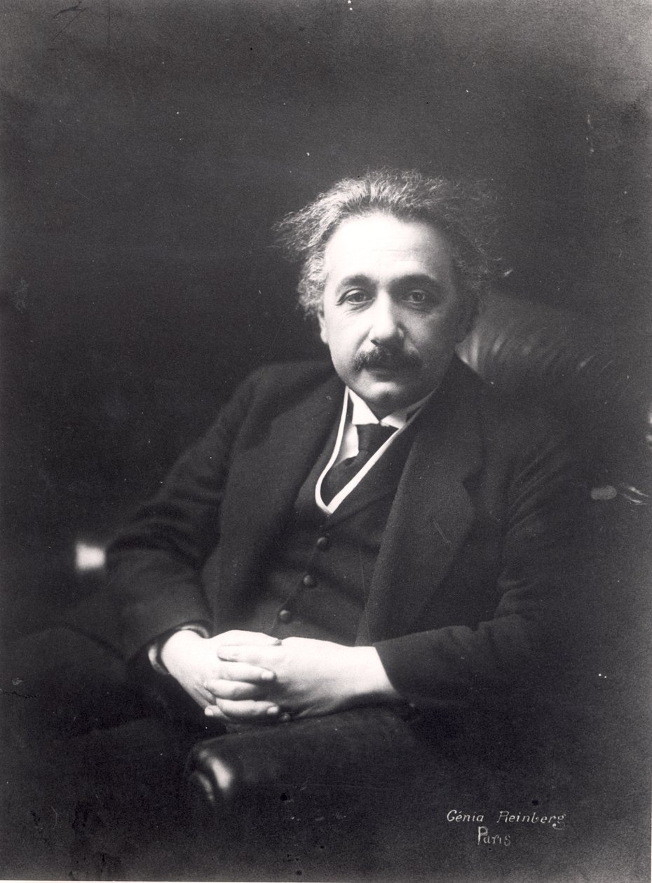 Albert Einstein, ca. 1922 von Genia Reinberg