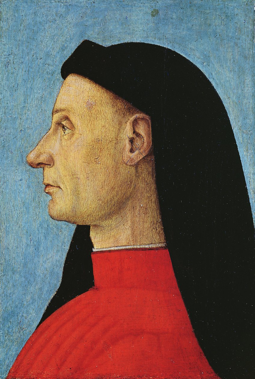 Porträt eines Mannes von Gentile Bellini