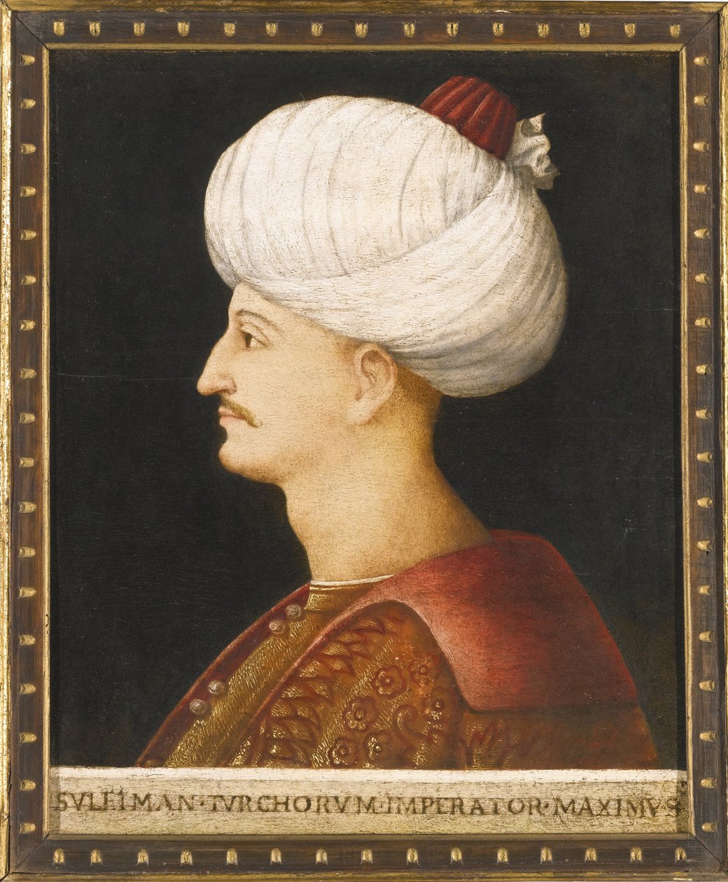 Sultan Suleiman I der Prächtige, um 1520 von Gentile Bellini