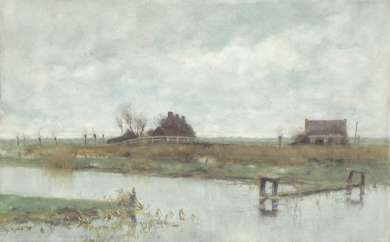 Am Kanal von Geo Poggenbeek