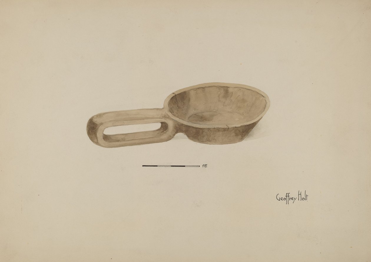 Öl-Holzlöffel von Geoffrey Holt