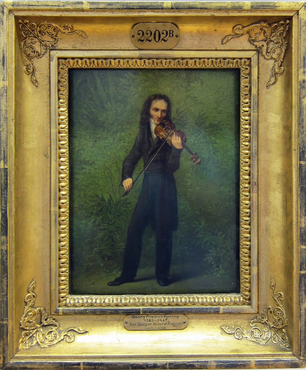 Der Geiger Nicolo Paganini von Georg Friedrich Kersting