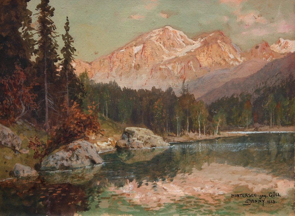 Hintersee gegen Goll von Georg Janny