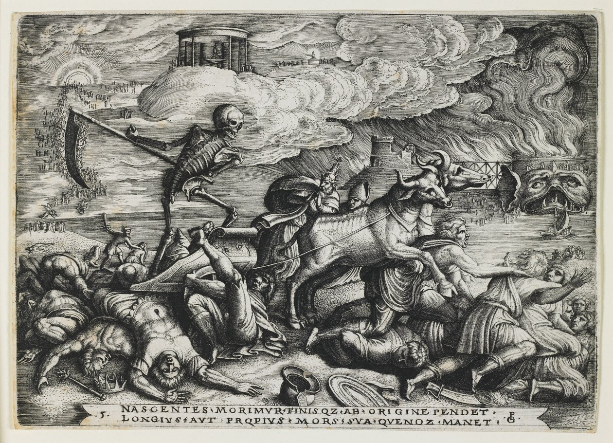 Triumph des Todes, 1539 von Georg Pencz