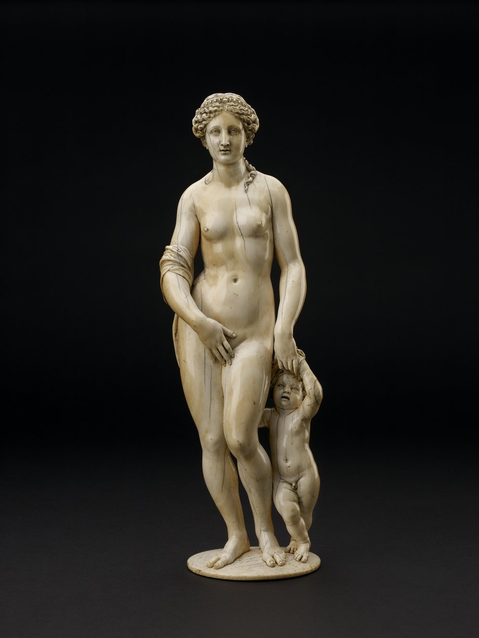 Venus und Amor, ca. 1624 von Georg Petel