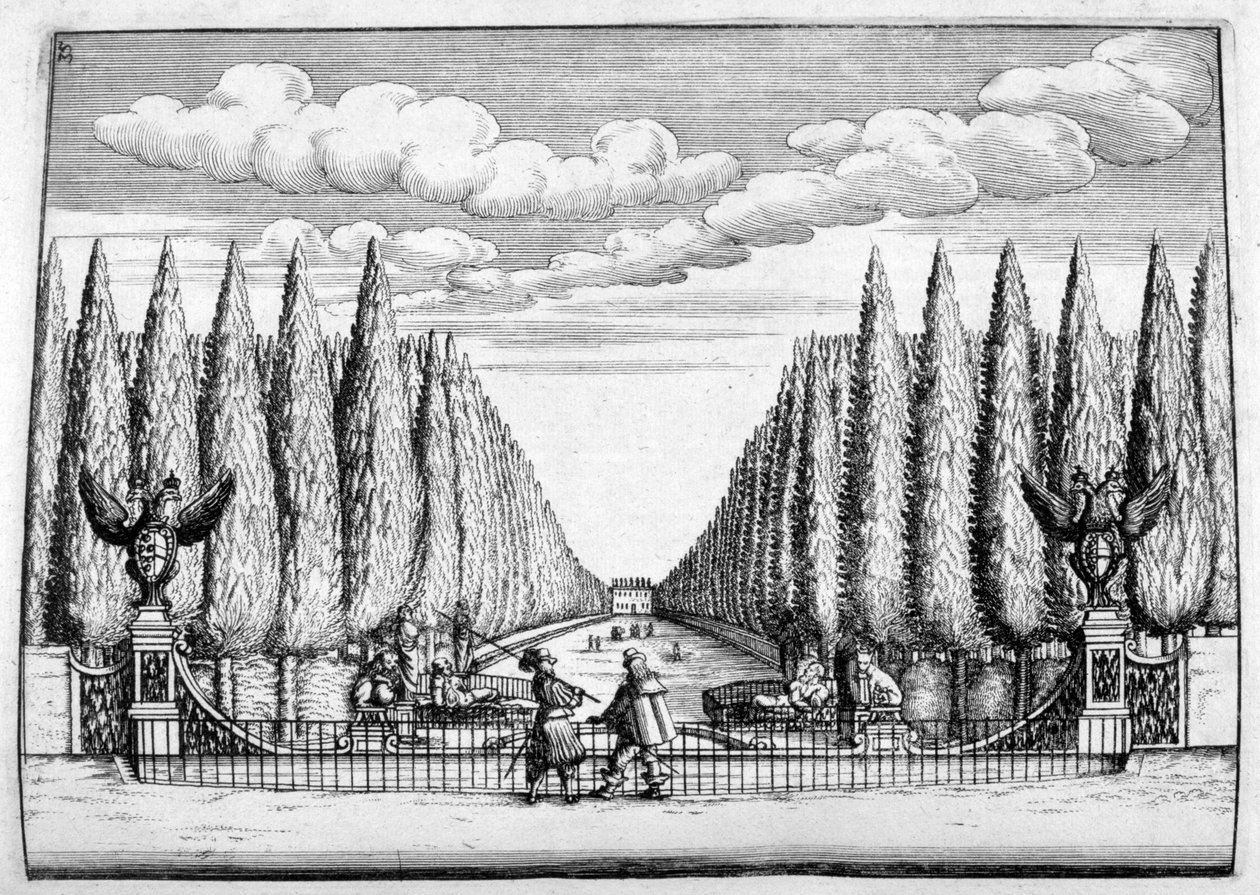 Schloss- und Gartendesign, 1664 von Georg Andreas Bockler