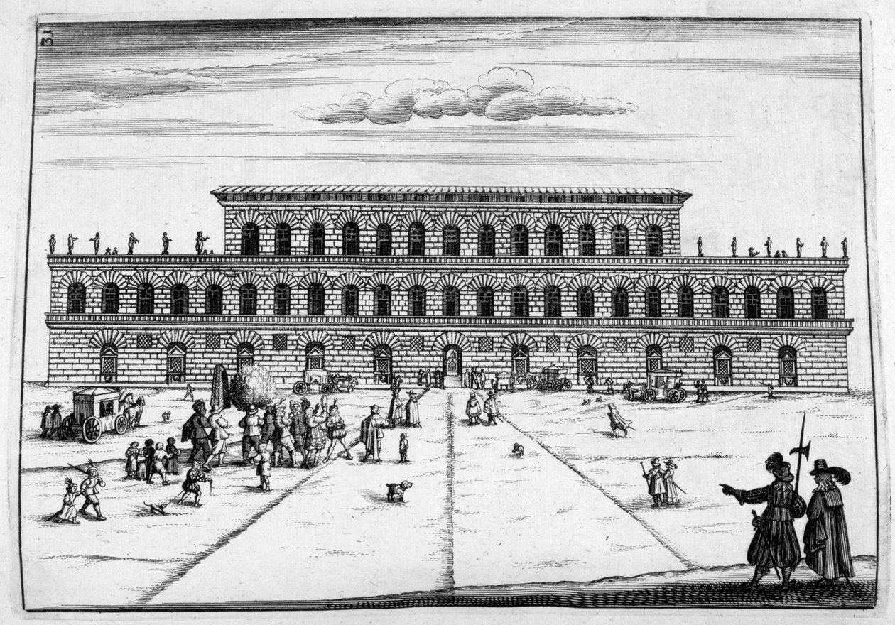 Schlossdesign, 1664 von Georg Andreas Bockler