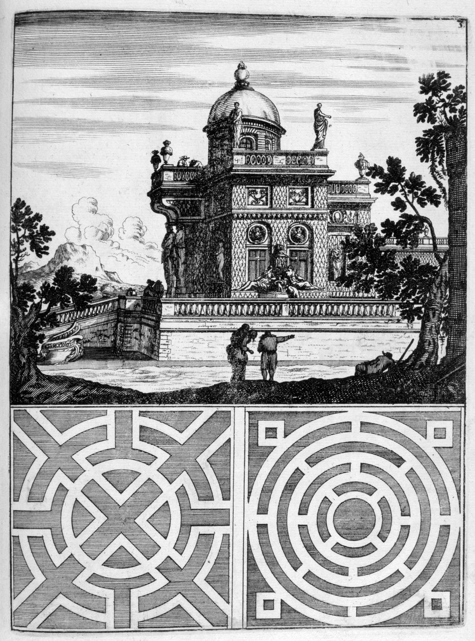Haus- und Gartengestaltung, 1664 von Georg Andreas Bockler