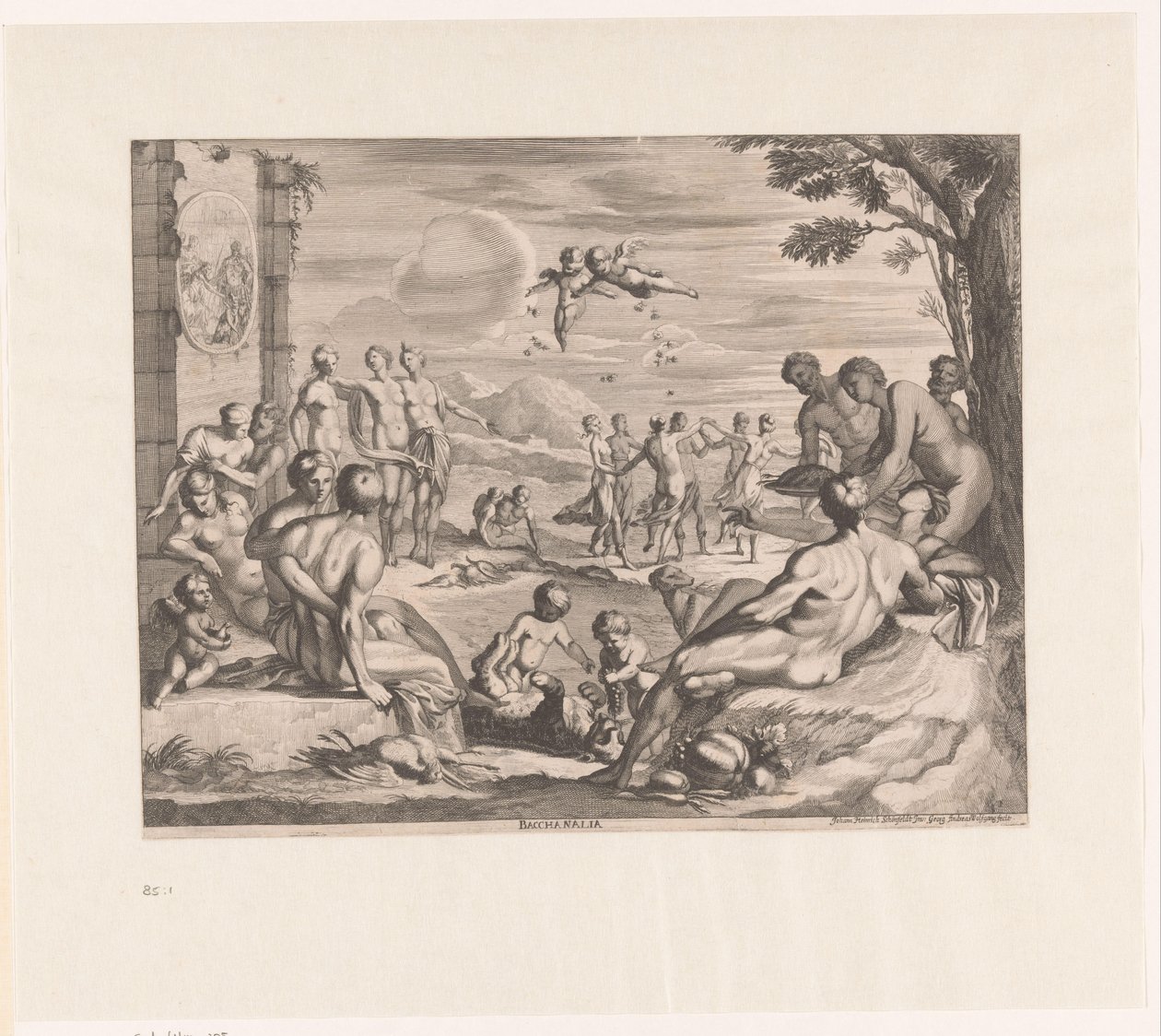 Bacchanal von Georg Andreas Wolfgang
