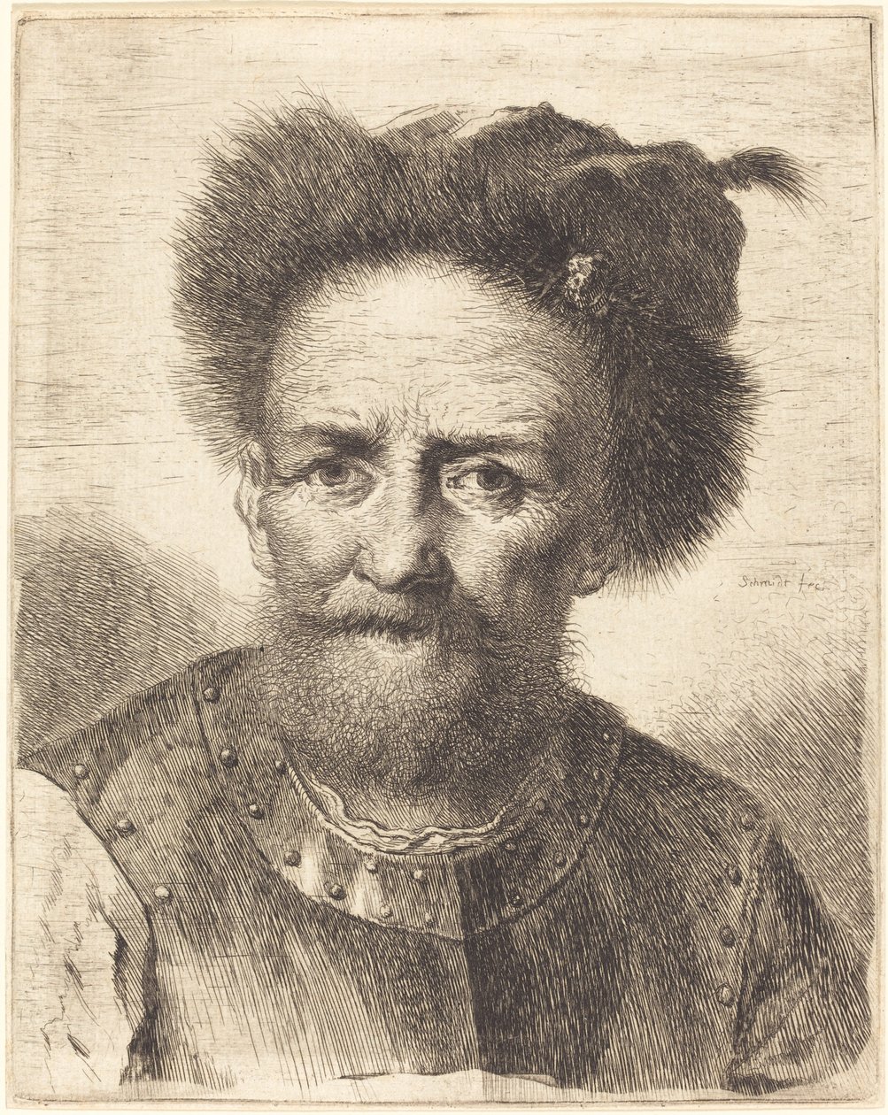 Der alte Soldat von Georg Friedrich Schmidt
