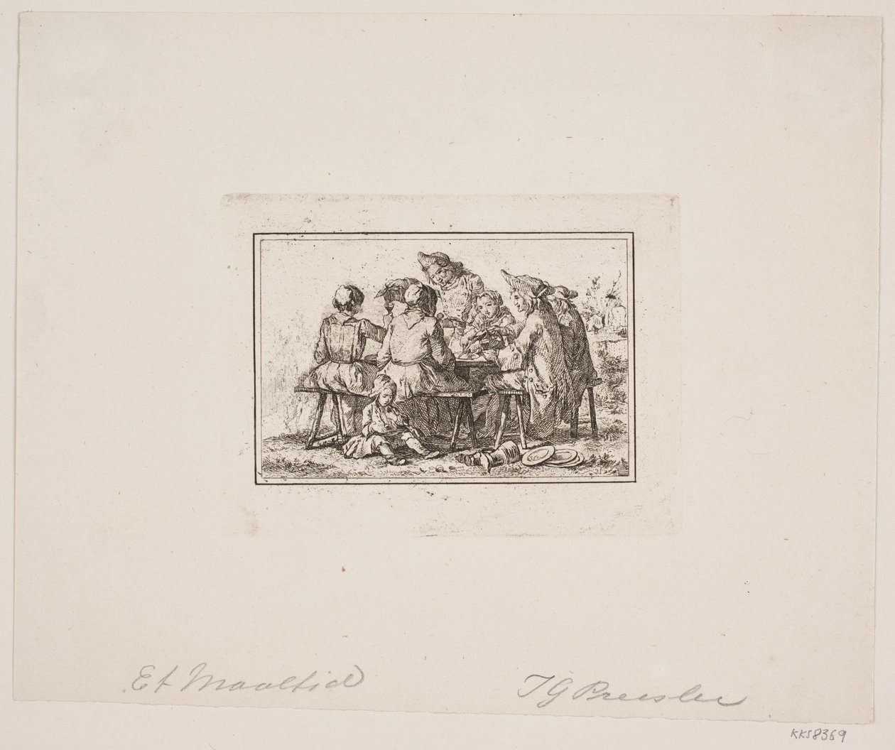 Ein Bauernmahl von Georg Haas