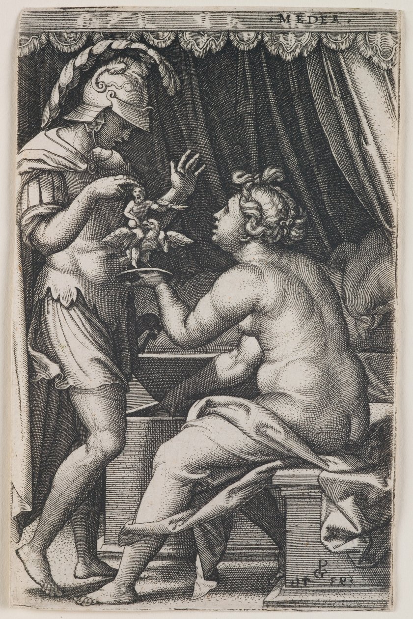 Medea und Jason von Georg Pencz