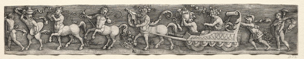 Triumph des Bacchus, ca. 1539 von Georg Pencz