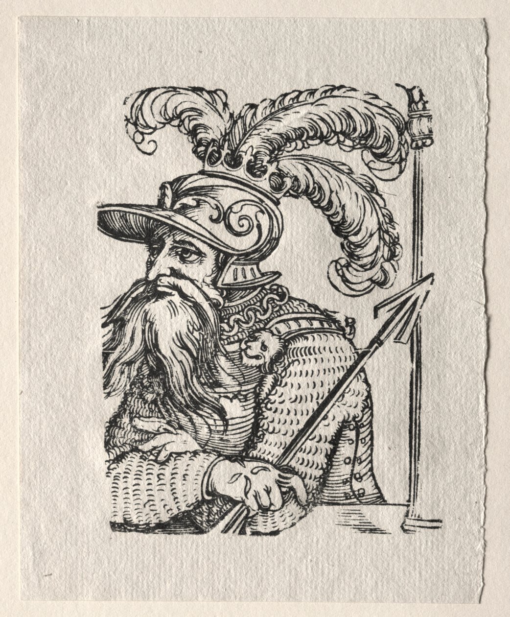 Tyrannen des Alten Testaments: Ahab von Georg Pencz