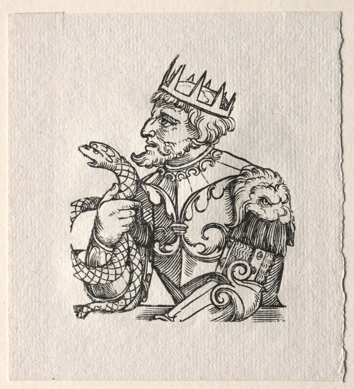 Tyrannen des Alten Testaments: Antiochus von Georg Pencz