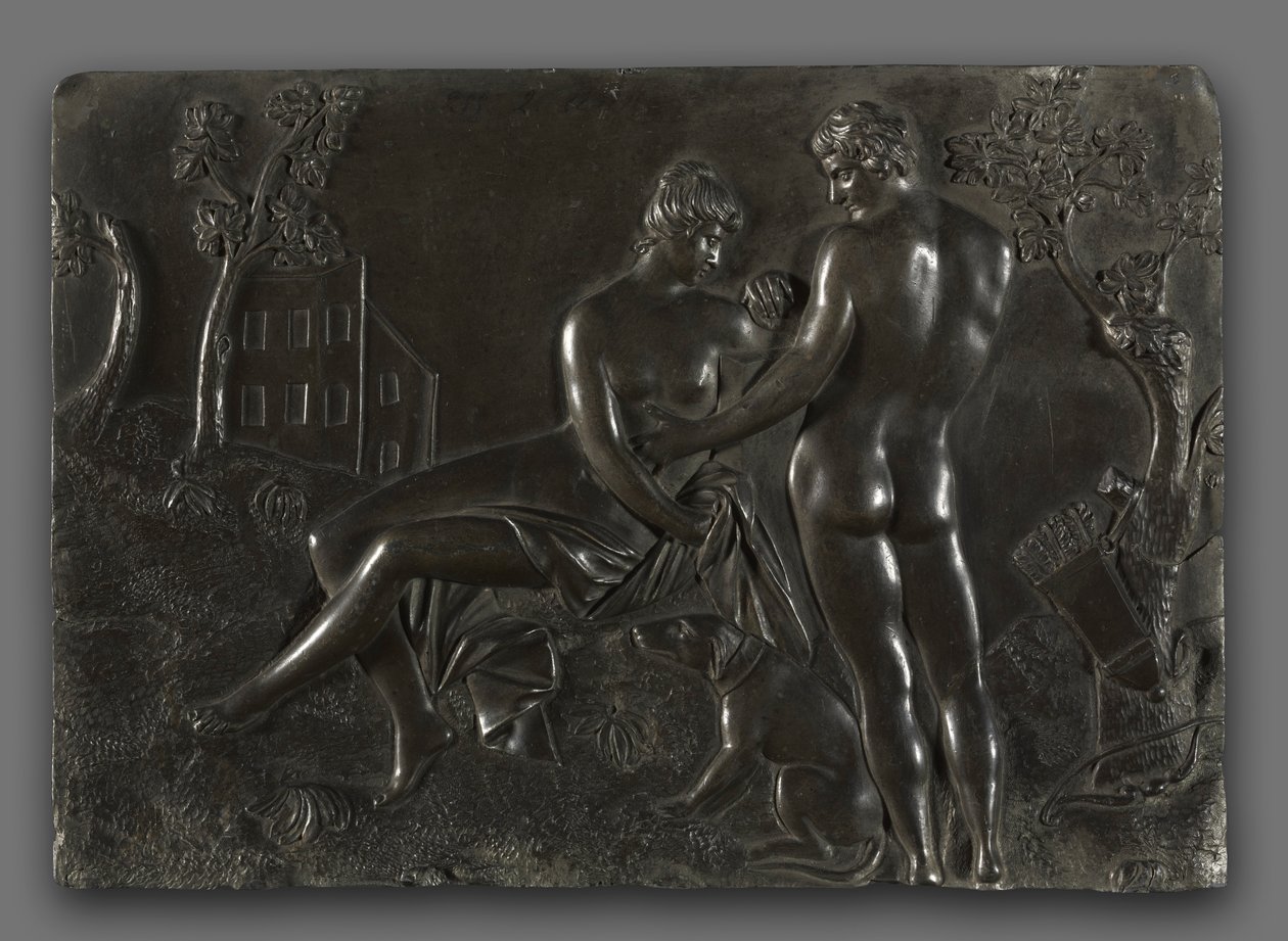 Venus und Adonis, Mitte des 18. Jahrhunderts von Georg Raphael Donner