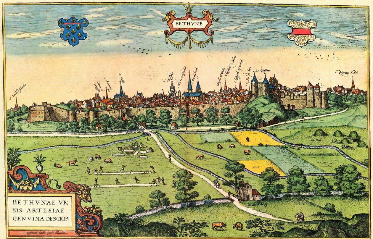 Bethune von Georg and Hogenberg Franz (1535 90) Braun
