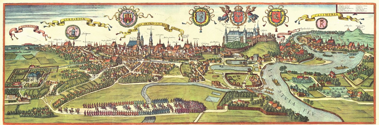 Polen von Georg and Hogenberg Franz (1535 90) Braun