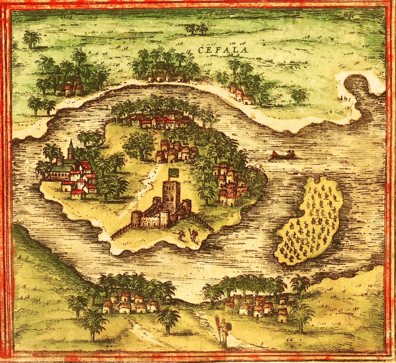Sofala, Mosambik von Georg and Hogenberg Franz (1535 90) Braun