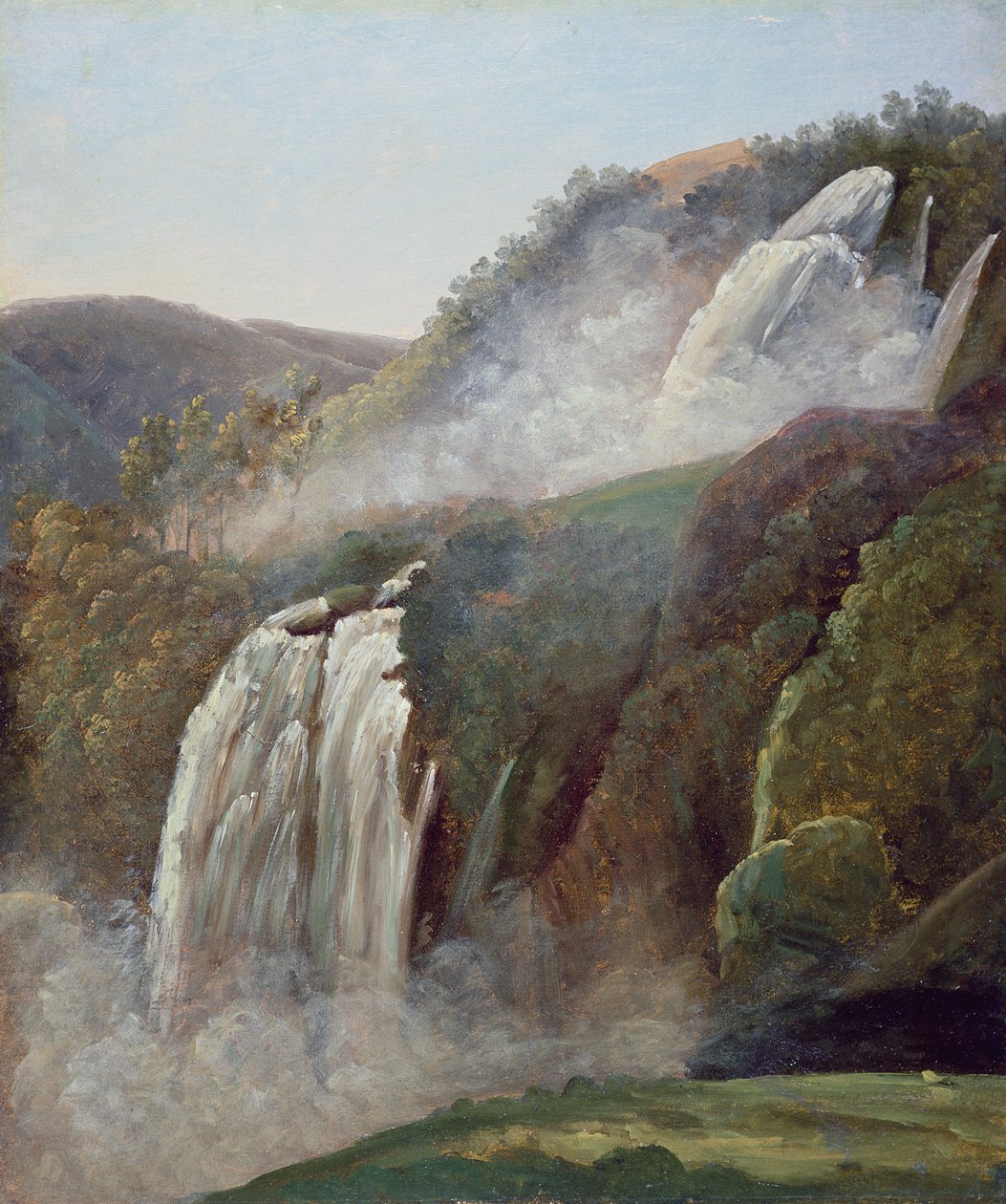 Die Wasserfälle von Terni von George Augustus Wallis