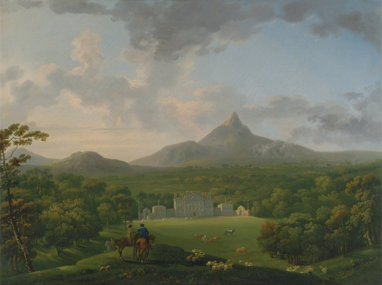 Powerscourt, County Wicklow, Irland von George Barret