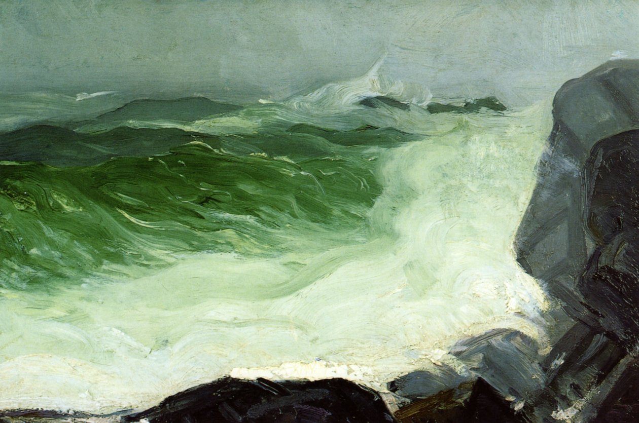 Graues Meer von George Wesley Bellows