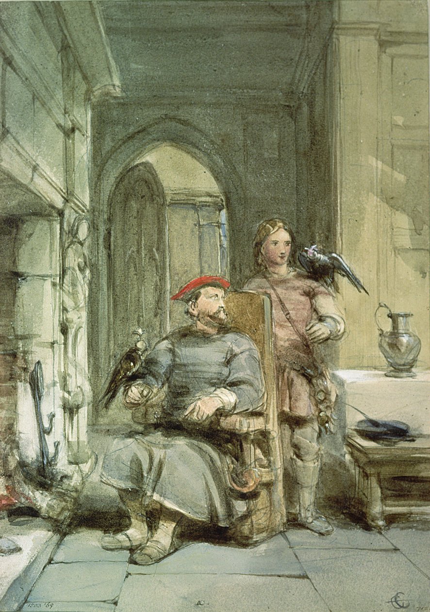Ritter und Page von George Cattermole