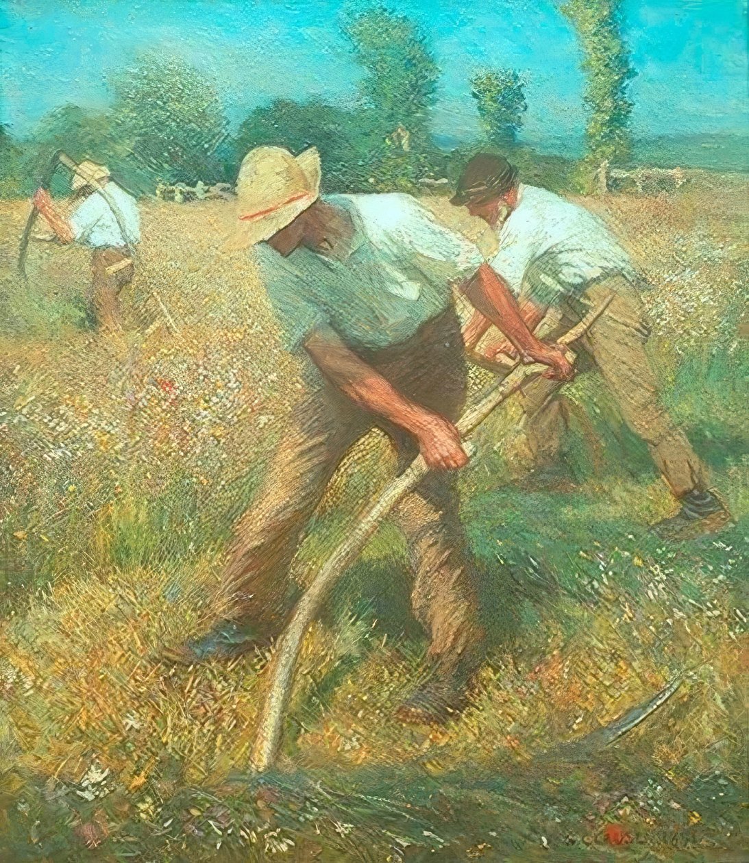 Die Mäher von George Clausen
