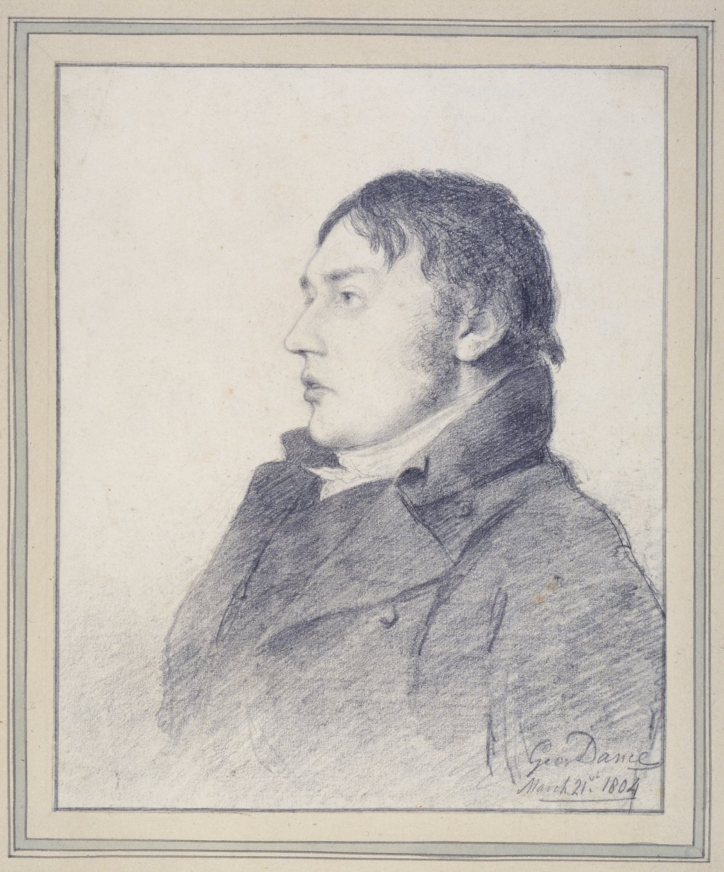 Samuel Taylor Coleridge, 21. März 1804 von George Dance